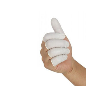 Latex Finger Cots - Latex Vinger Handschoenen - Medium - Set van 10