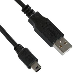 USB naar Mini USB kabel 1,5 meter -Zwart