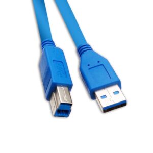 USB 3.0 printerkabel - USB A naar USB B Kabel  - 1.5 meter Blauw
