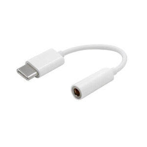 USB-C naar 3.5mm Jack Adapter Kabel - Wit