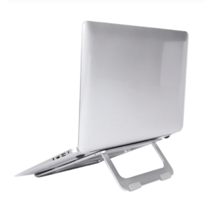 Aluminium Macbook / Laptop stand antislip.