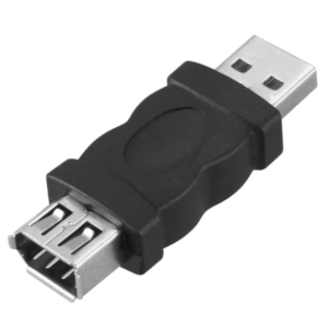 Firewire IEEE 1394 6 Pin Female naar USB 2.0 Type A