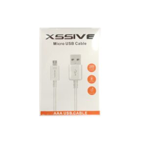XSSIVE Micro USB naar USB Data/Oplaadkabel 2 Meter