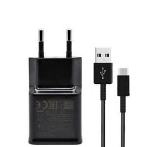 Originele Samsung Fast Charging Adapter 15W + USB-C naar USB kabel EP-TA20EBE (Zwart)