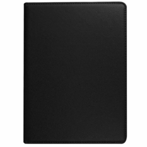 iPad 10.2'' (2019/2020) Luxe Lederen Full Cover Case - Zwart / Bruin
