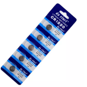 CR1220 3V Lithium Knoopcel Batterij - 5 Stuks