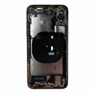 iPhone XS Back Frame Cover - Pulled - Goud