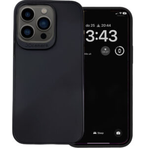 iPhone 14 (Pro) & iPhone 14 Plus (Pro Max) Mat Silicone Soft case (Zwart)